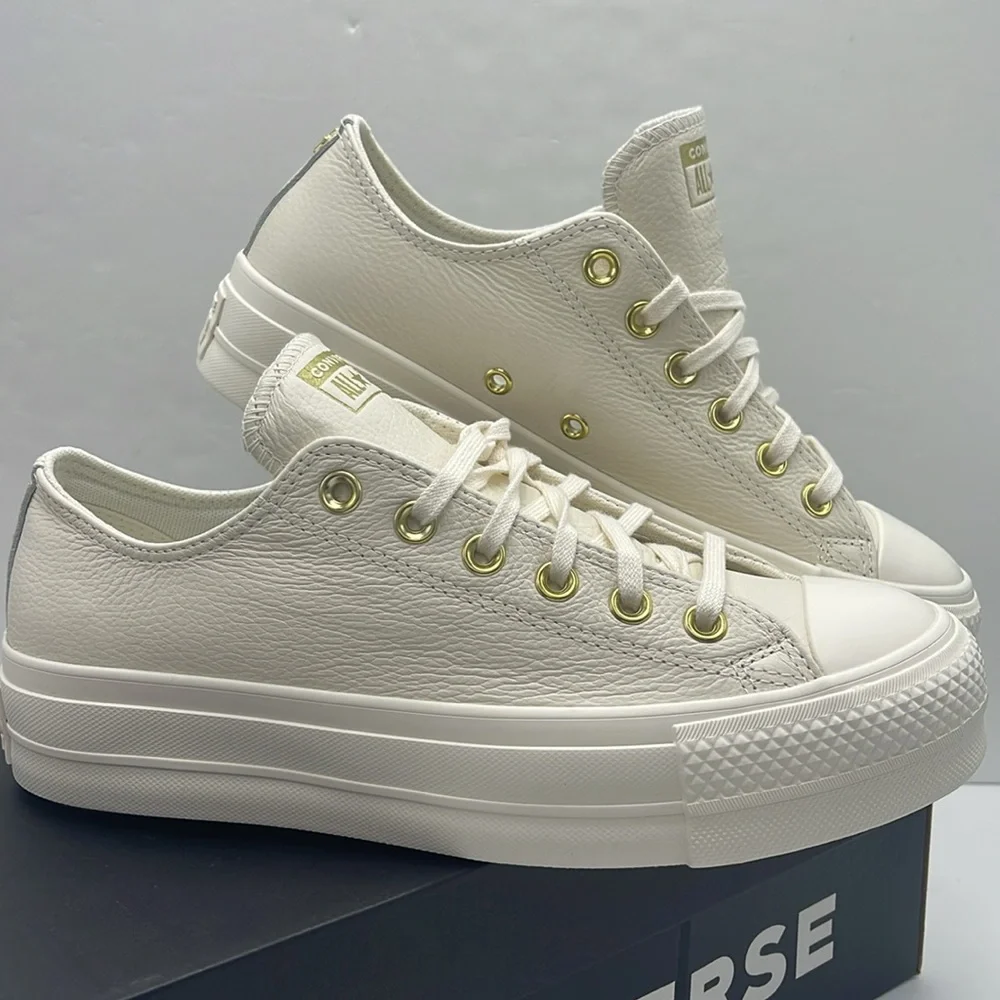Converse WMNS Platform Sneakers A12765C
CTAS LIFT OX
EGRET/EGRET/GOLD - Picture 7 of 16